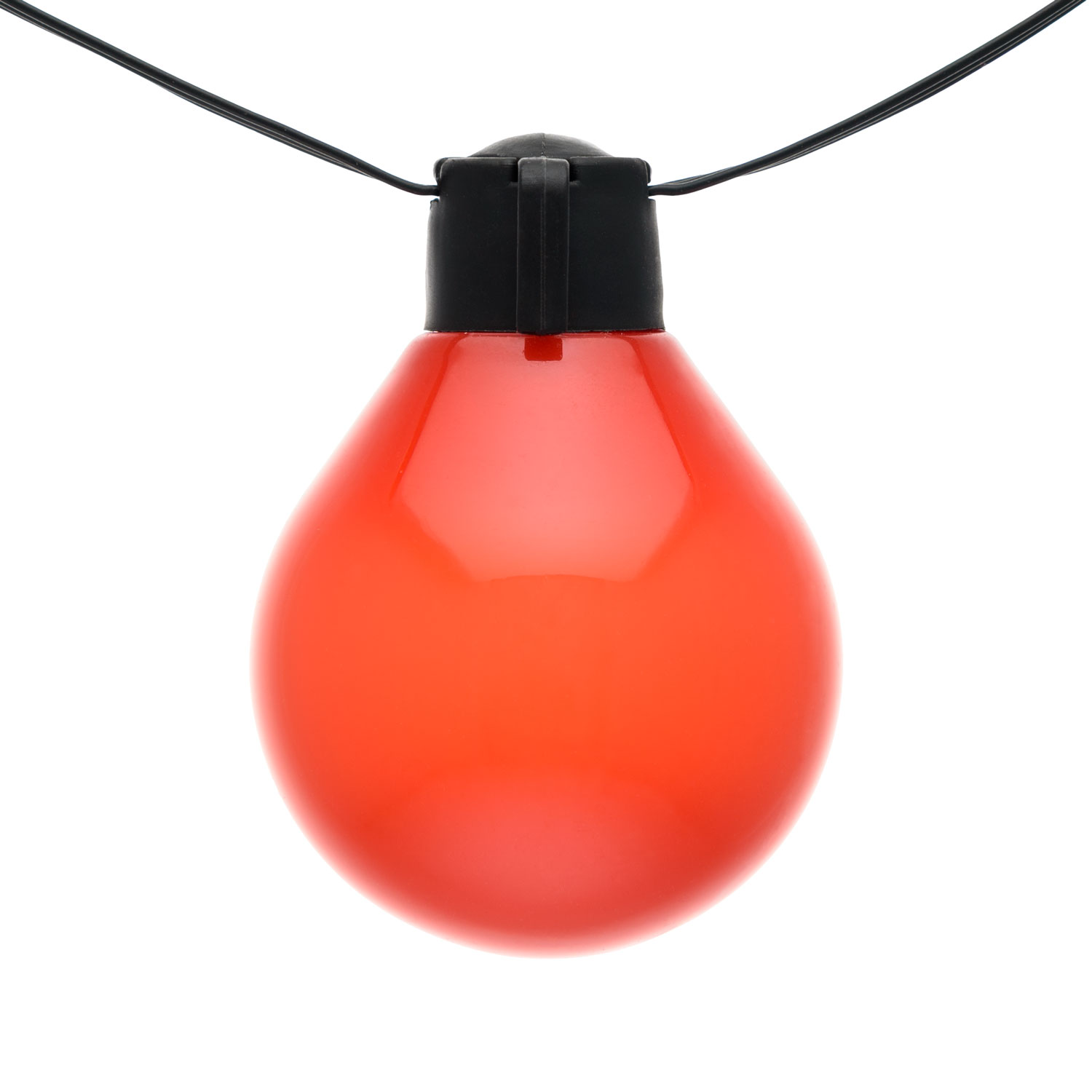 Guirnalda 10 m con cable iluminado, 25 bombillas multicolor, led blanco cálido, cable negro 5 Guirnalda 10 m con cable iluminado, 25 bombillas multicolor, led blanco cálido, cable negro 5