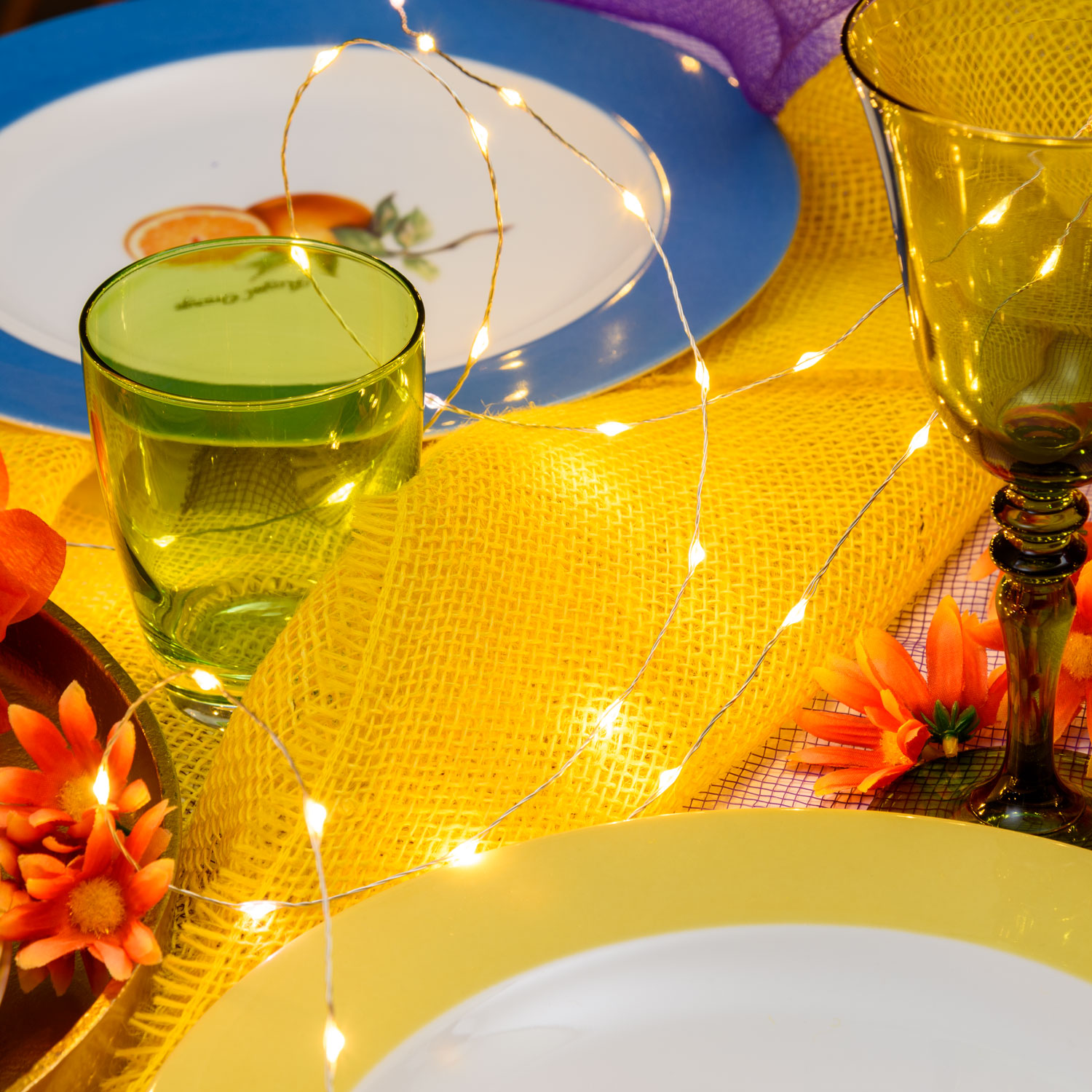 Lichterkette 20 m, 400 MicroLEDs kalt - und warmweiß 6 Lichterkette 20 m, 400 MicroLEDs kalt - und warmweiß 6