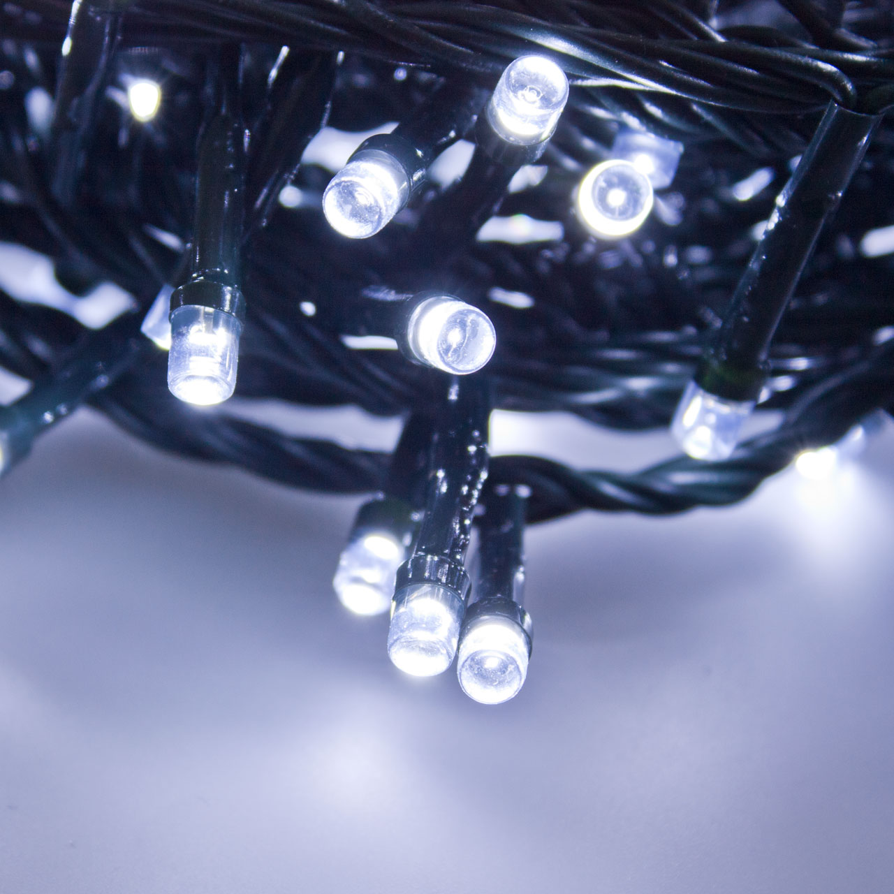 Lichterkette 40 m, 1000 LEDs kaltweiß 2 Lichterkette 40 m, 1000 LEDs kaltweiß 2