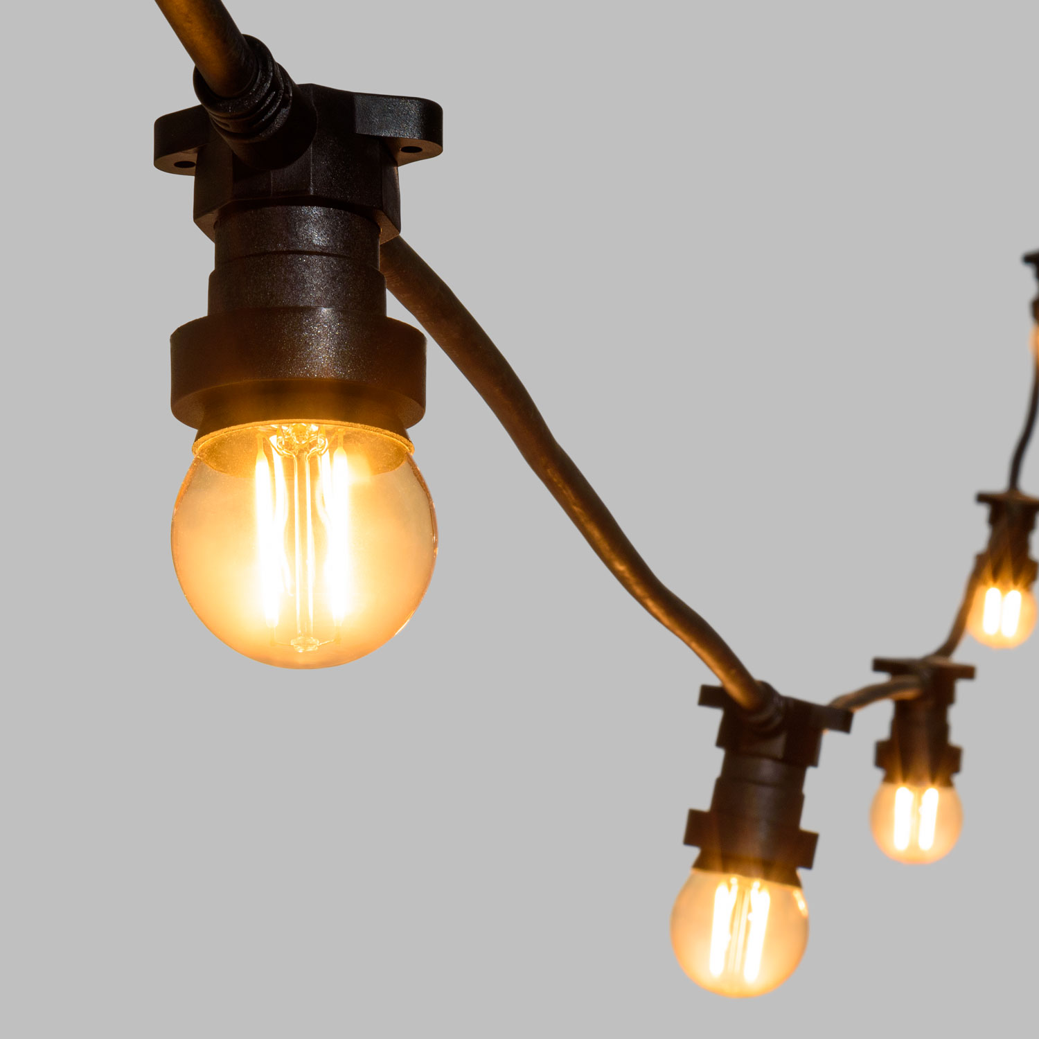 5 m Festoon Lights, 5 Globe Bulbs 2 Watts Ø 45 mm 2 5 m Festoon Lights, 5 Globe Bulbs 2 Watts Ø 45 mm 2