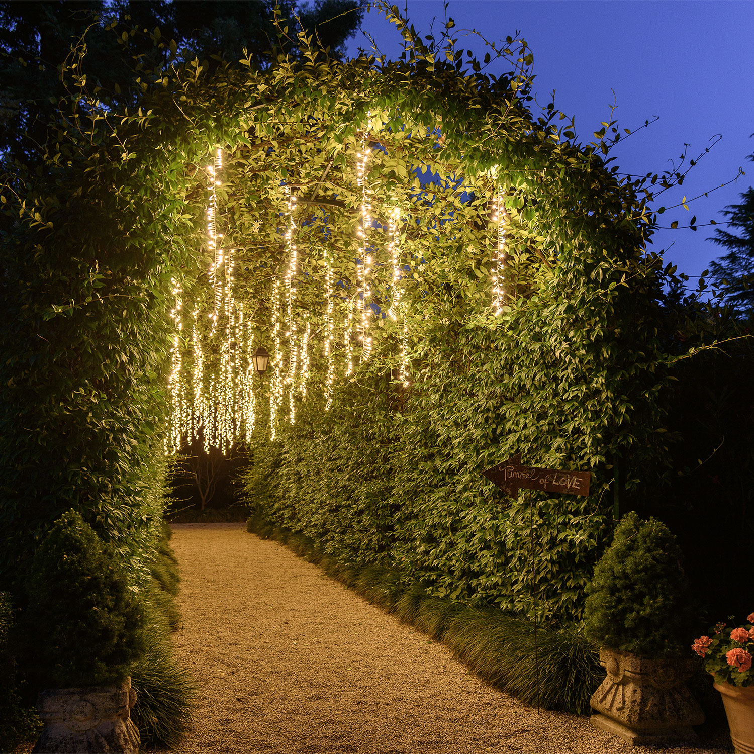 Cascada Smart Connect 3 Festones colgantes, Led blanco cálido 13 Cascada Smart Connect 3 Festones colgantes, Led blanco cálido 13