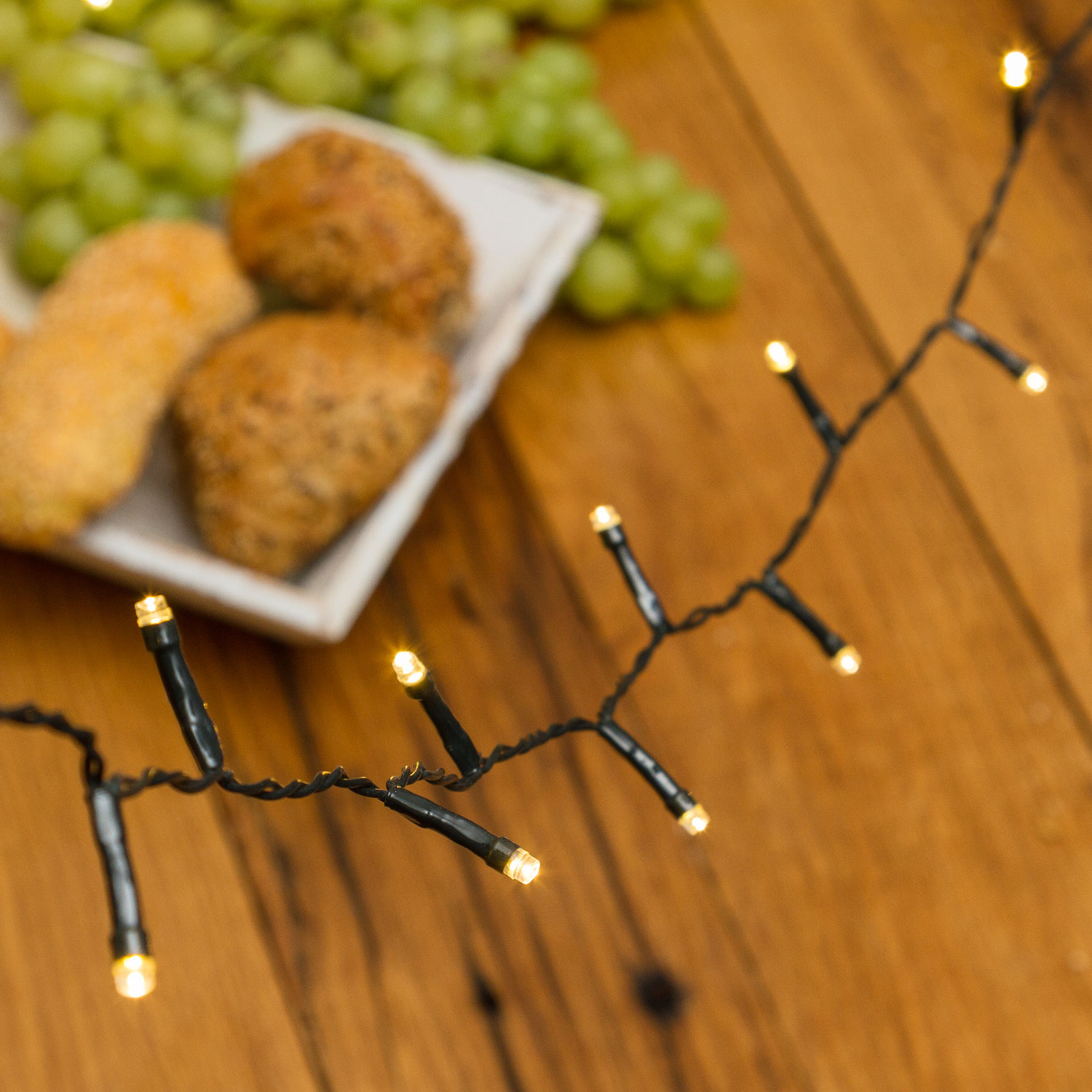11.5m 160 Warm White LEDs String Lights 1 11.5m 160 Warm White LEDs String Lights 1