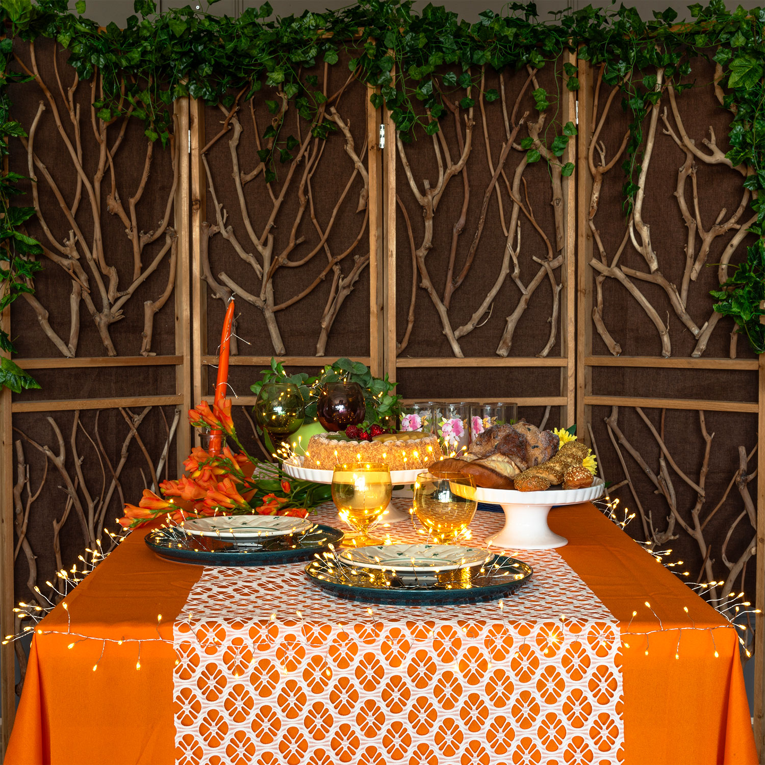 Guirnalda Mini Festón de Luces a pilas 3 m, 150 microled blanco cálido, cable metal plata 7 Guirnalda Mini Festón de Luces a pilas 3 m, 150 microled blanco cálido, cable metal plata 7