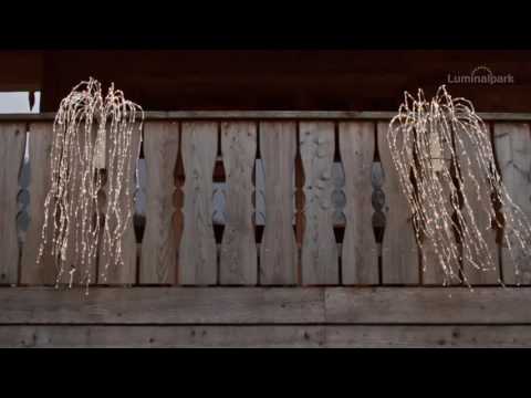 Ramo di salice luminoso argento, 480 led bianco caldo  3 Ramo di salice luminoso argento, 480 led bianco caldo  3