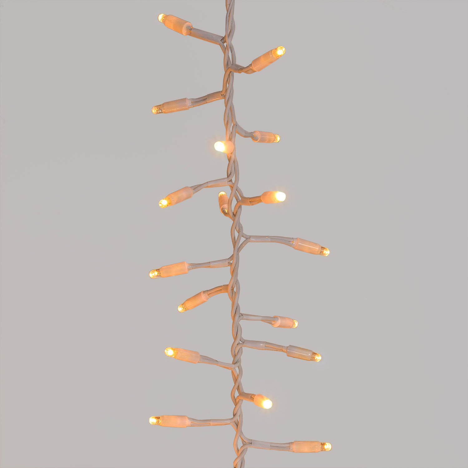 Guirlande Festoon 4 m, 200 maxiled blanc chaud, câble blanc, prolongeable, IP67 8