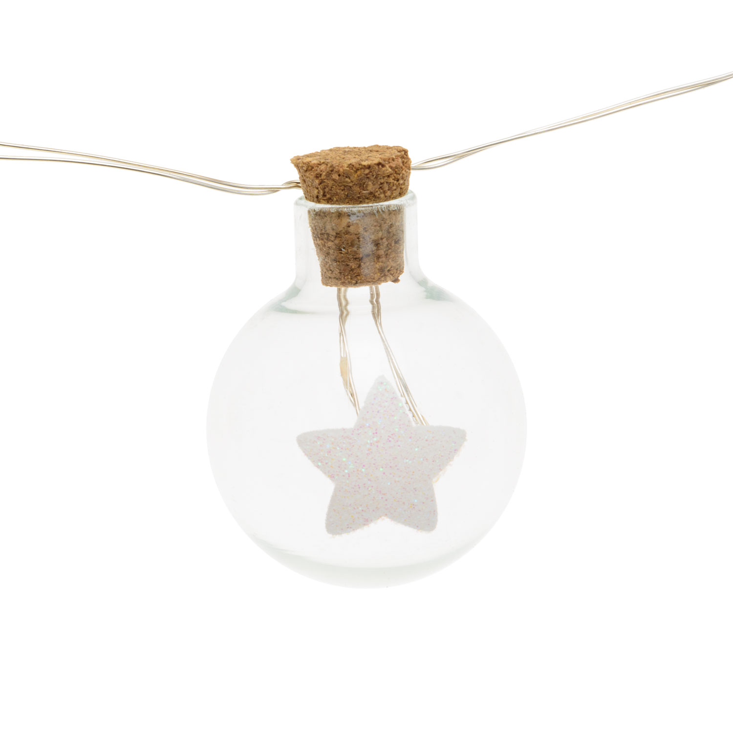 Guirnalda Led con bombillas estrellas 1,5m 4 Guirnalda Led con bombillas estrellas 1,5m 4