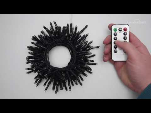 Catena luminosa a batteria, 180 led bianco multicolor 2 Catena luminosa a batteria, 180 led bianco multicolor 2
