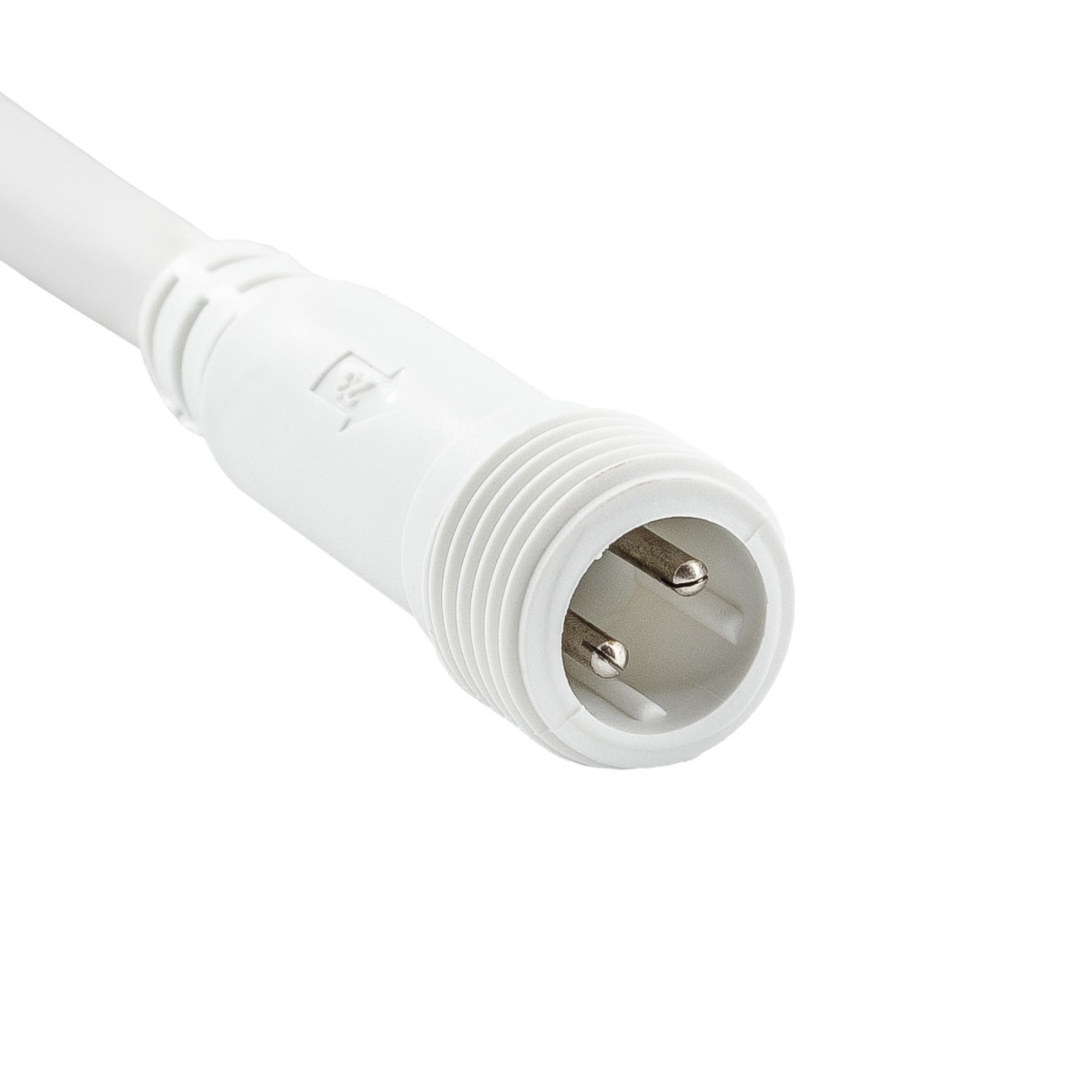 Prolunga VINTAGE LED PRO, 1 m, cavo bianco 3