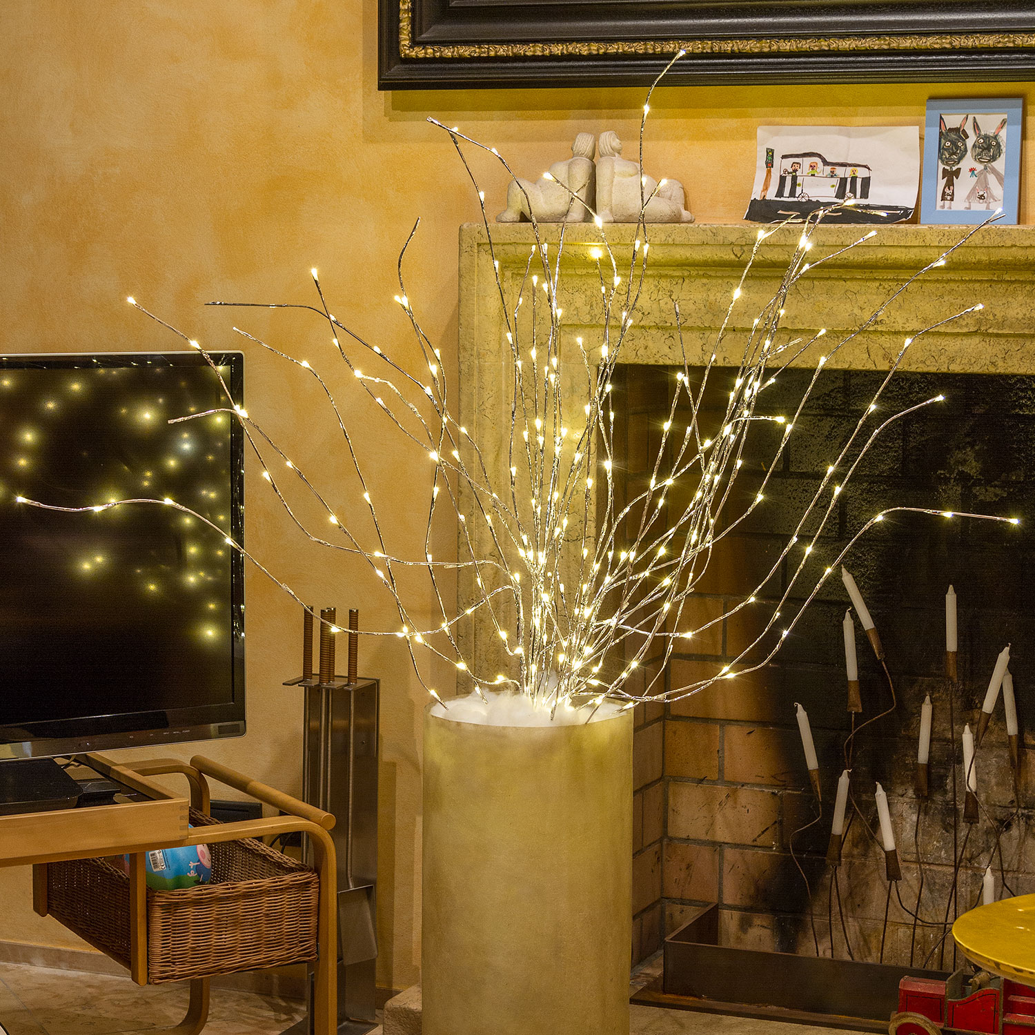 Rama Led con destellos 1,8m 7 Rama Led con destellos 1,8m 7