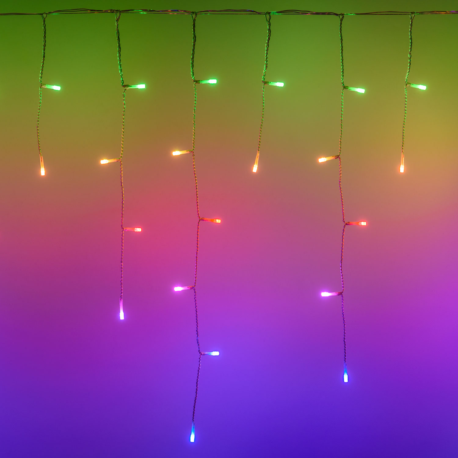 Twinkly Eisregen-Lichterkette 5 x h 0,6 m, 190 RGB LEDs 13 Twinkly Eisregen-Lichterkette 5 x h 0,6 m, 190 RGB LEDs 13
