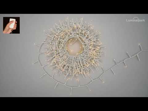 30.5 Mini Cluster string light, 1000 miniLEDs warm white 2 30.5 Mini Cluster string light, 1000 miniLEDs warm white 2