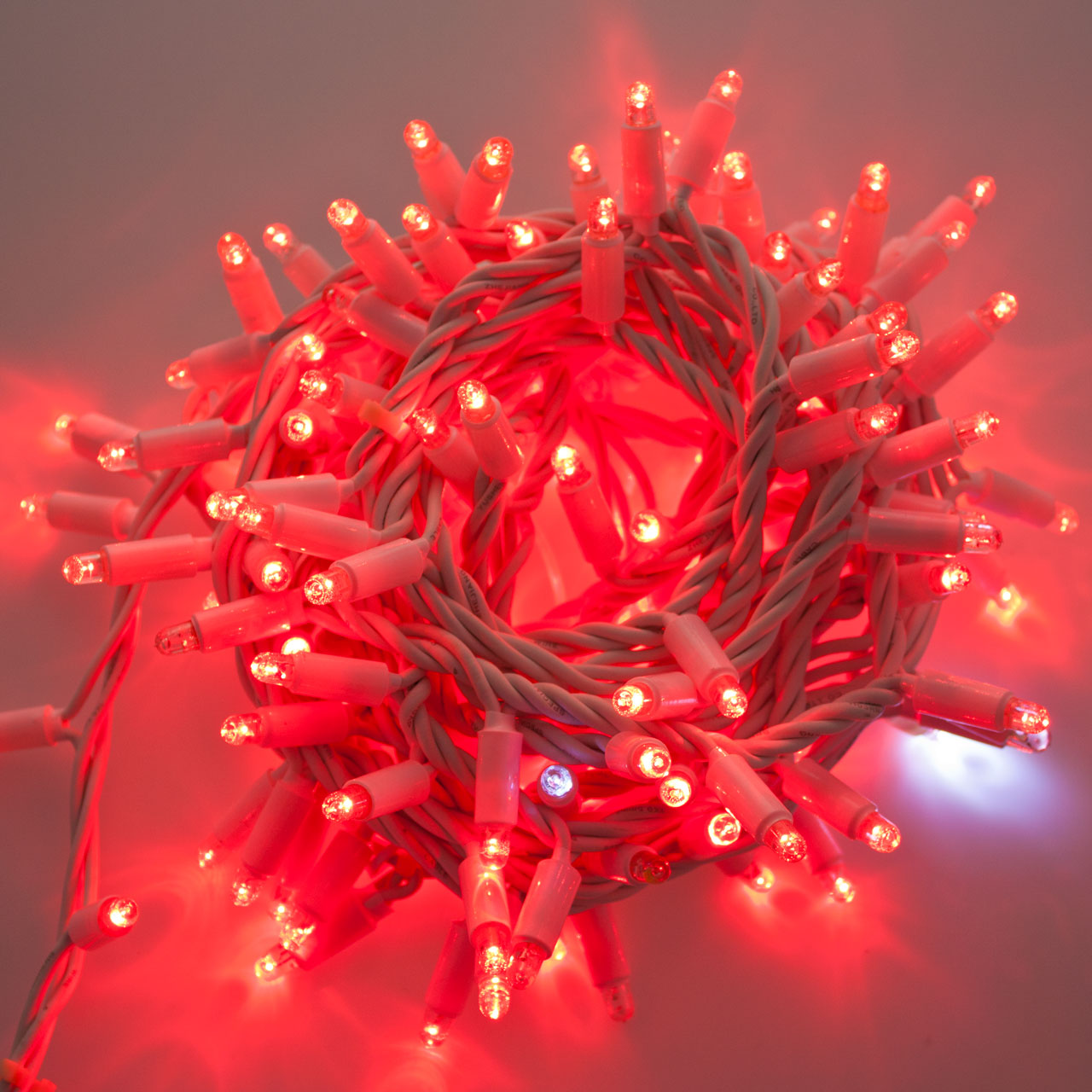 Lichterkette 10 m, 200 MaxiLEDs rot und kaltweiß, weißes Kabel, erweiterbar, IP67 6 Lichterkette 10 m, 200 MaxiLEDs rot und kaltweiß, weißes Kabel, erweiterbar, IP67 6