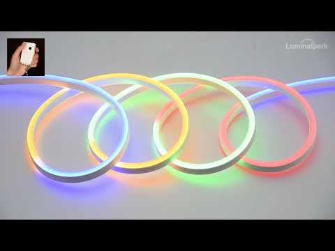 Tubo led effetto neon, 960 led multicolor, giochi di luce 2 Tubo led effetto neon, 960 led multicolor, giochi di luce 2