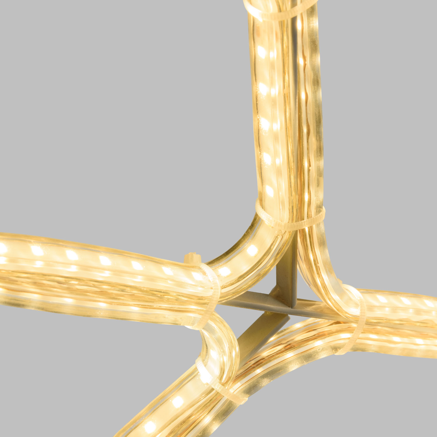 Copo de nieve tubo ultraluminoso, 384 led blanco cálido 3 Copo de nieve tubo ultraluminoso, 384 led blanco cálido 3