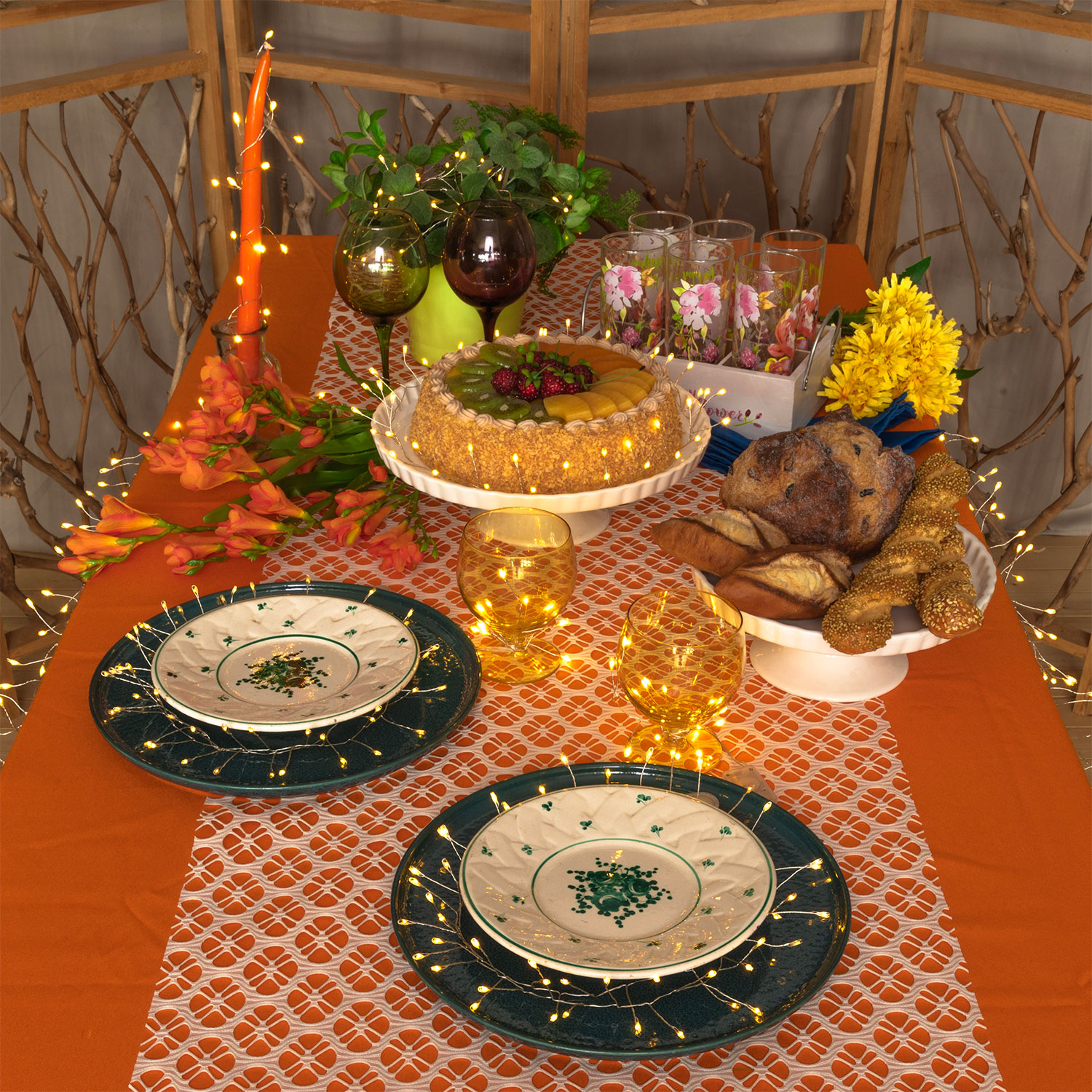 Guirnalda Mini Festón de Luces a pilas 3 m, 150 microled blanco cálido, cable metal plata 6 Guirnalda Mini Festón de Luces a pilas 3 m, 150 microled blanco cálido, cable metal plata 6