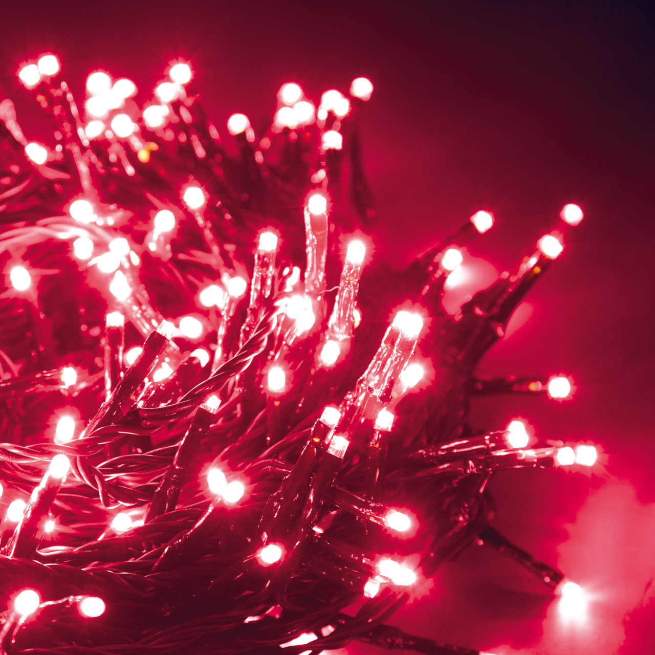 Lichterkette 13,1 m, 180 Mini LEDs rot 5 Lichterkette 13,1 m, 180 Mini LEDs rot 5