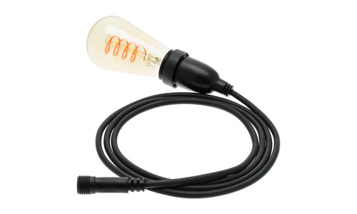 Cables with lampholder