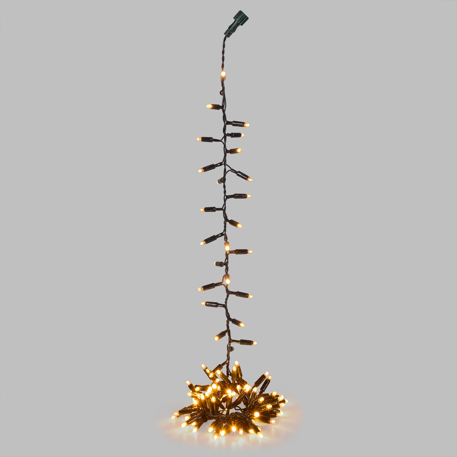 Hängende Clusterbänder Connect ProLine 36V, 2 m, 100 Maxiled warmweiß, grünes Kabel Hängende Clusterbänder Connect ProLine 36V, 2 m, 100 Maxiled warmweiß, grünes Kabel