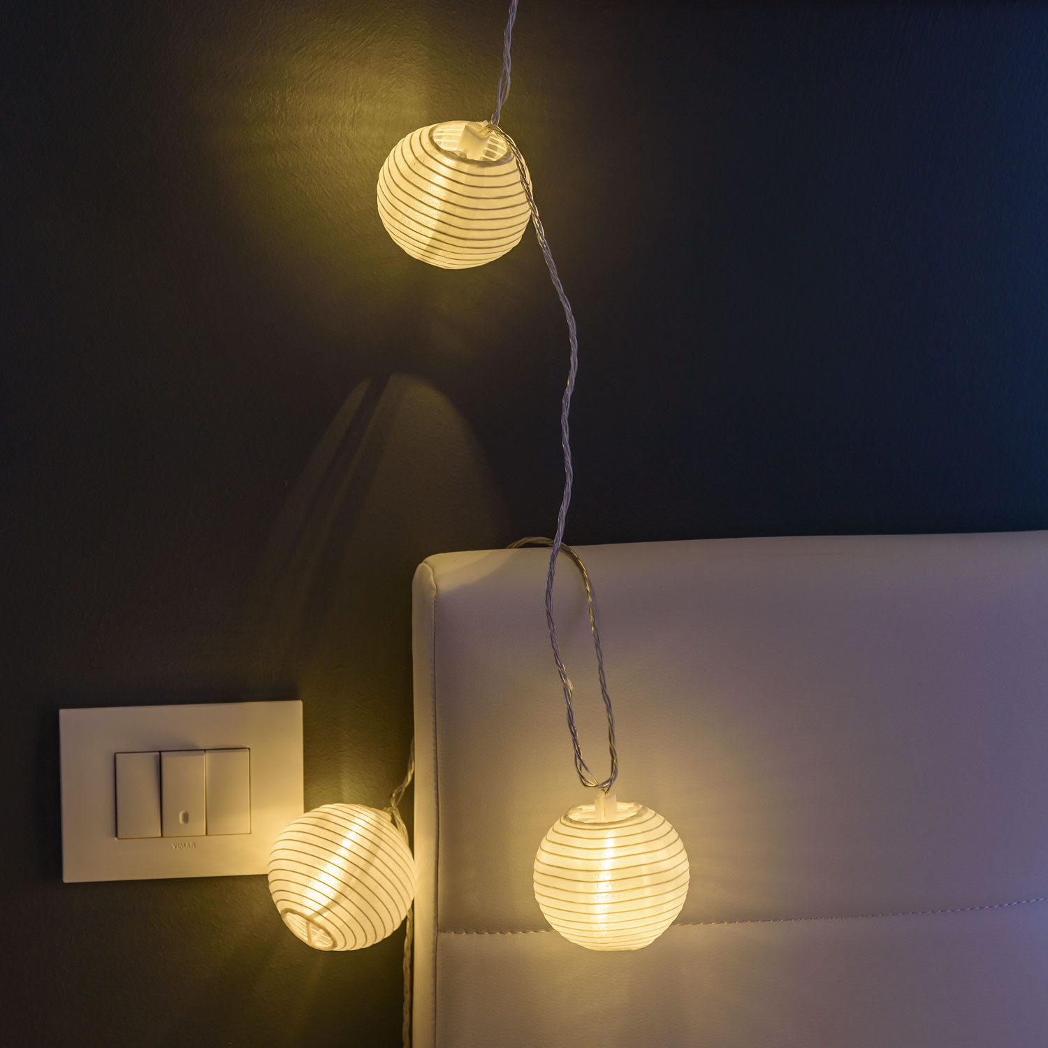 Guirnalda Led farolillos blancos 5,25m 3 Guirnalda Led farolillos blancos 5,25m 3