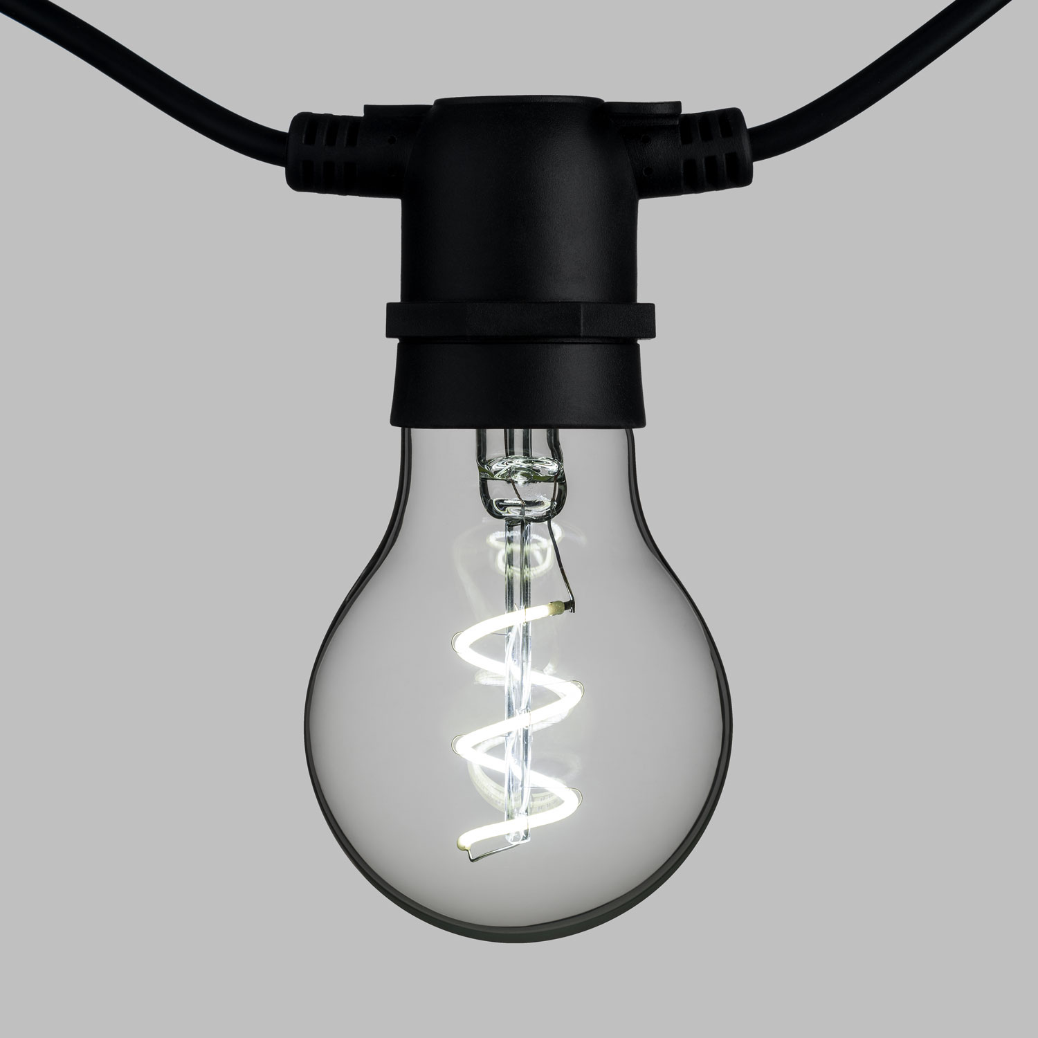 Guirlande guinguette SERIE VINTAGE LED 36V, 10 ampoules, led blanc froid en spirale 4 Guirlande guinguette SERIE VINTAGE LED 36V, 10 ampoules, led blanc froid en spirale 4