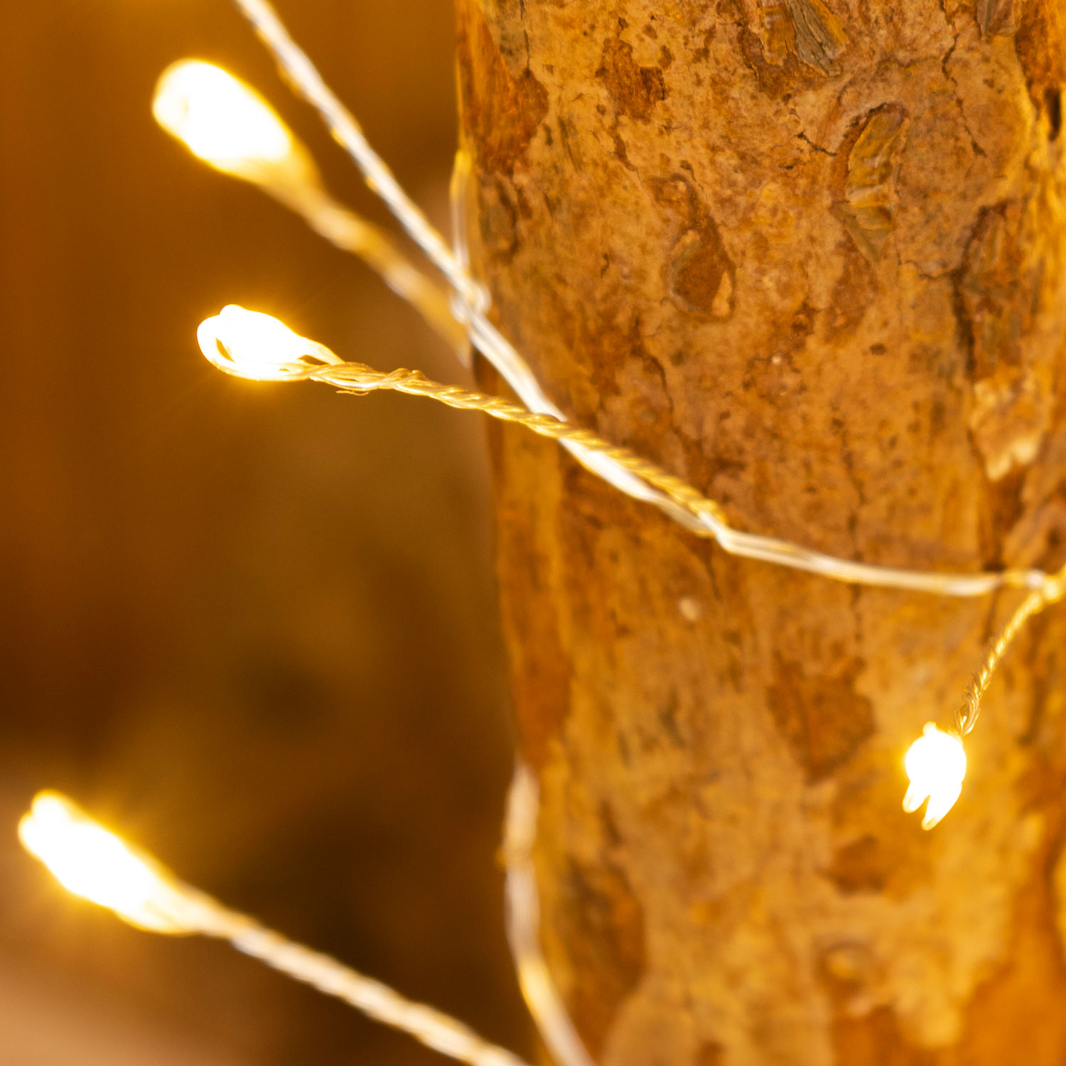 MiniCluster-Lichterkette 0,9 m, 45 MicroLEDs warmweiß 8 MiniCluster-Lichterkette 0,9 m, 45 MicroLEDs warmweiß 8