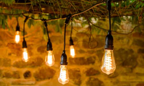 LED Glühbirnen Lichterketten
