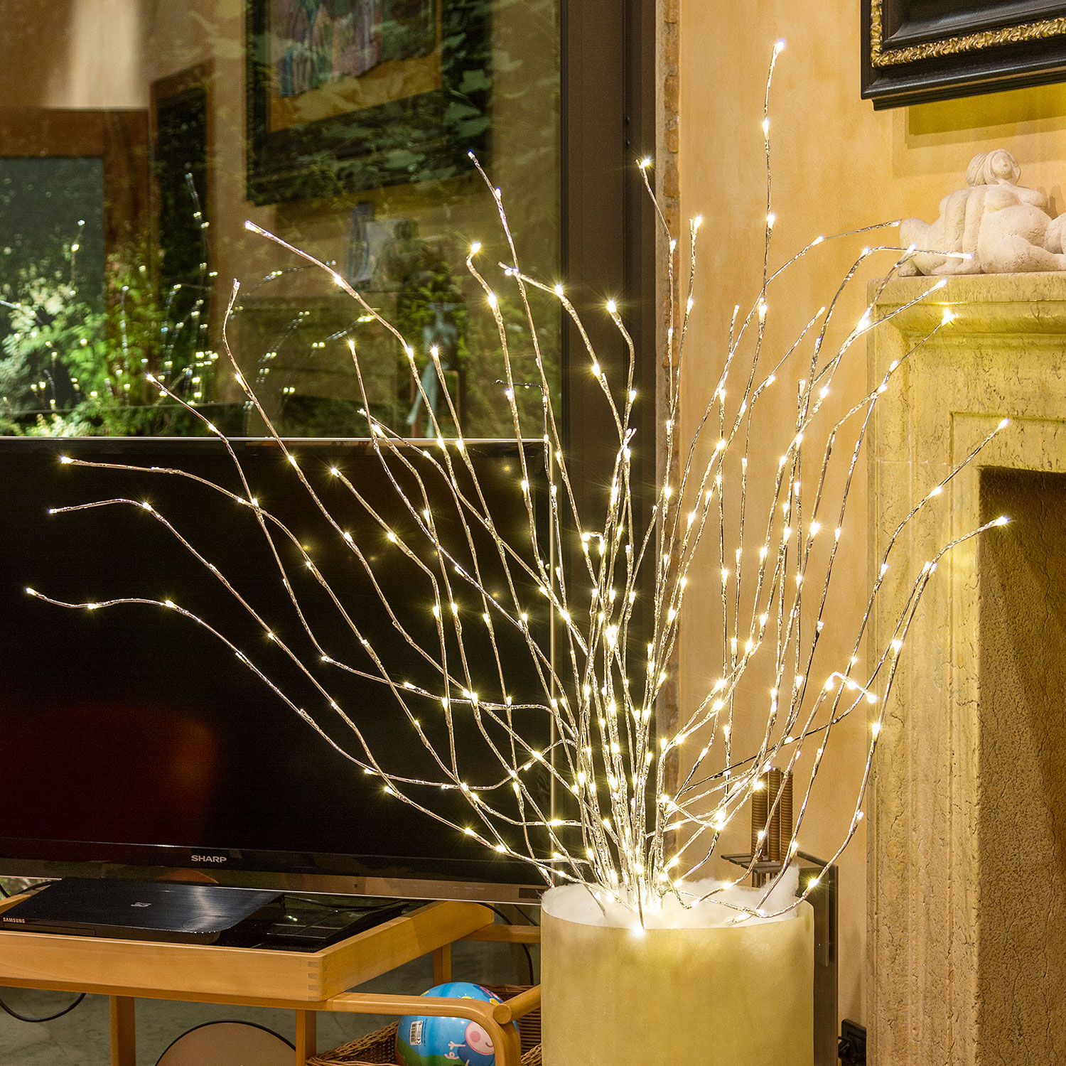 Rama Led con destellos 1,8m 1 Rama Led con destellos 1,8m 1