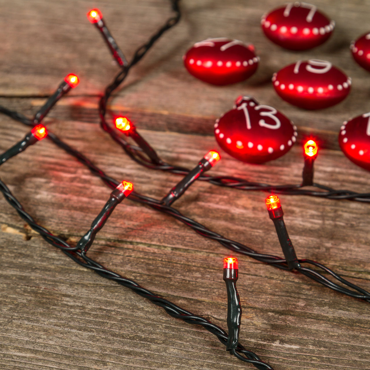 Guirlande 6 m, 80 led rouge 4 Guirlande 6 m, 80 led rouge 4