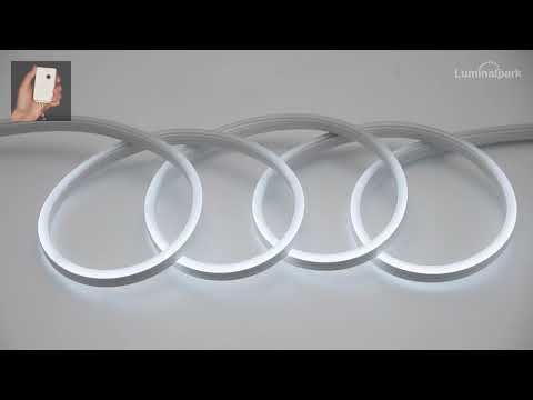 Lichtschlauch Neon-Effekt 8 m, 960 LEDs kaltweiß 2 Lichtschlauch Neon-Effekt 8 m, 960 LEDs kaltweiß 2