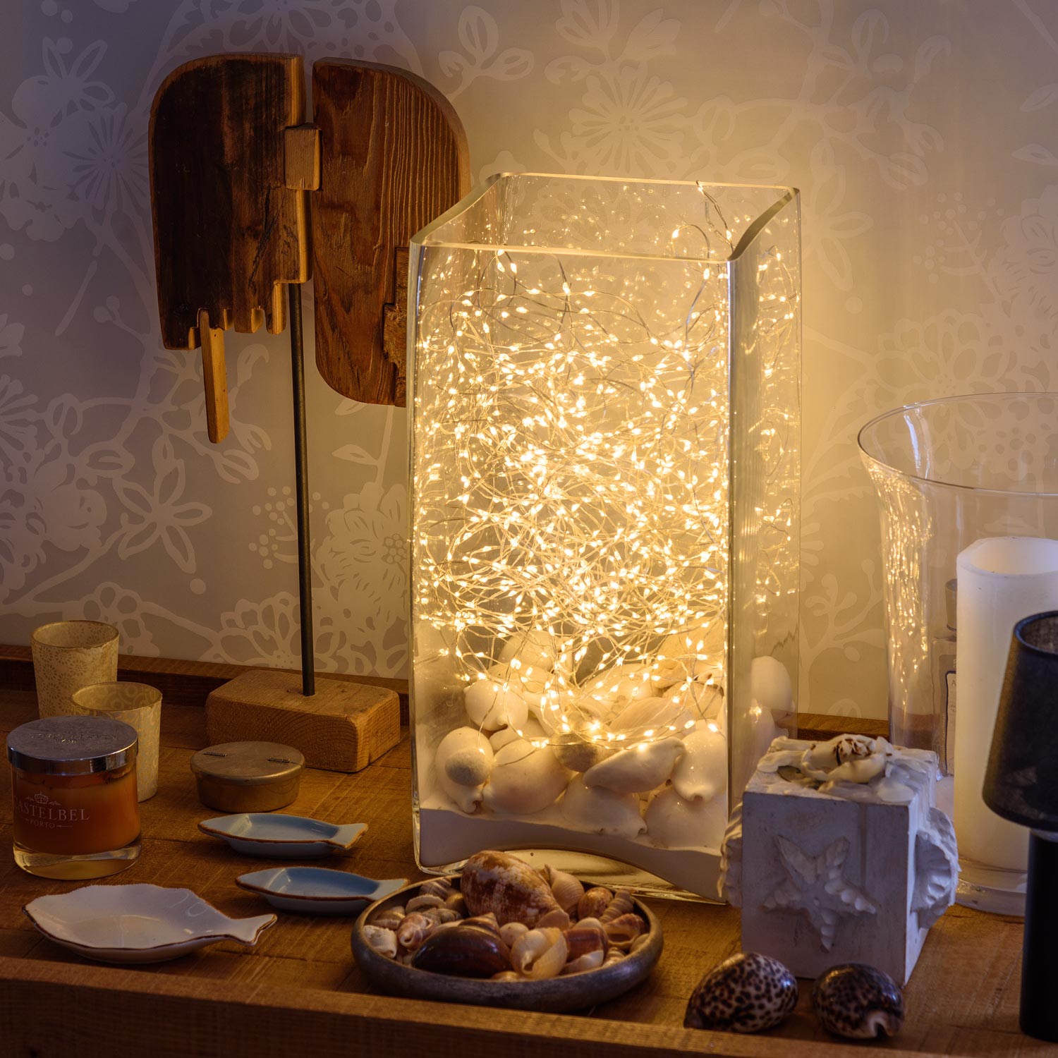 Lichterkette 20 m, 400 MicroLEDs warmweiß 11 Lichterkette 20 m, 400 MicroLEDs warmweiß 11
