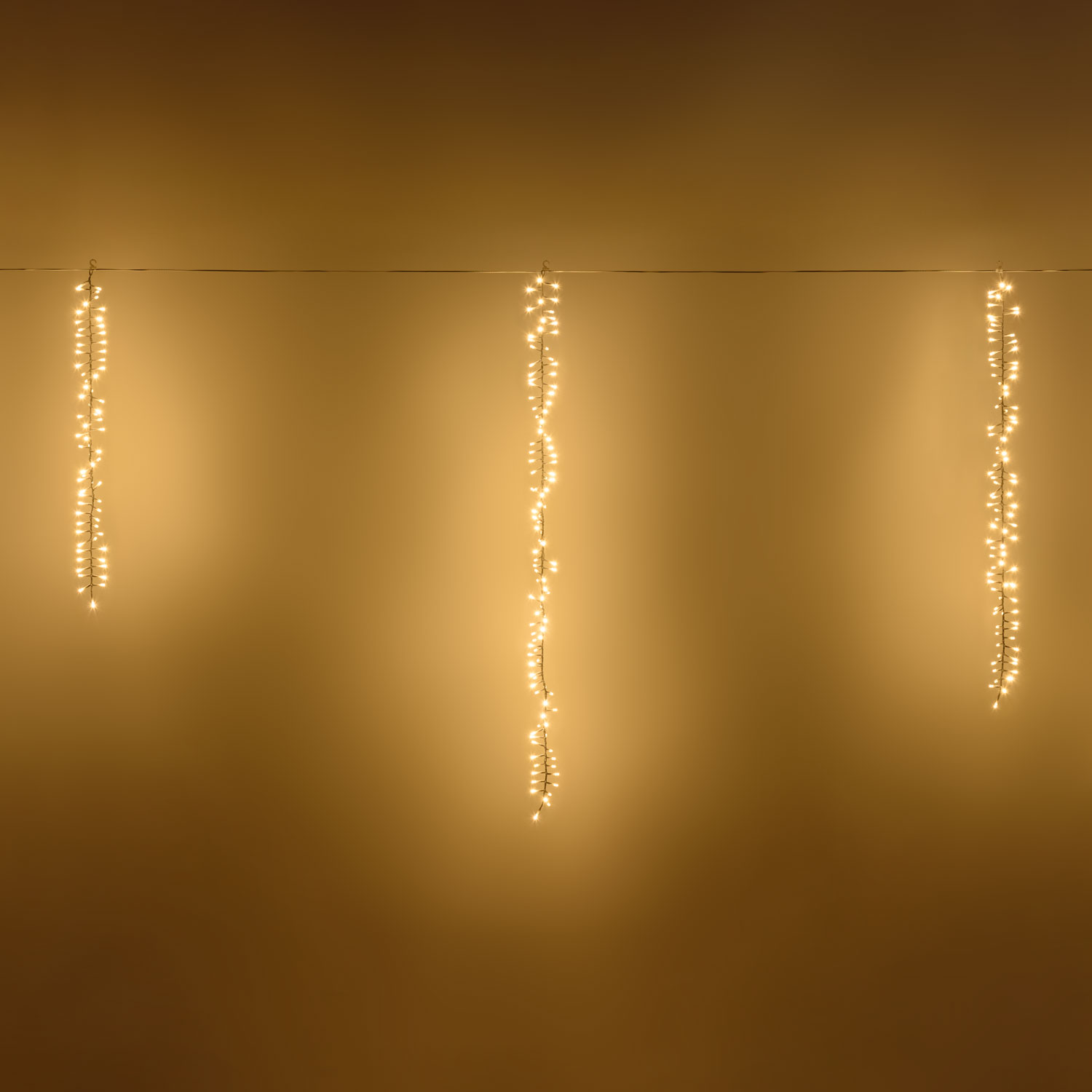 Cascada Smart Connect 3 Festones colgantes, Led blanco cálido 15 Cascada Smart Connect 3 Festones colgantes, Led blanco cálido 15