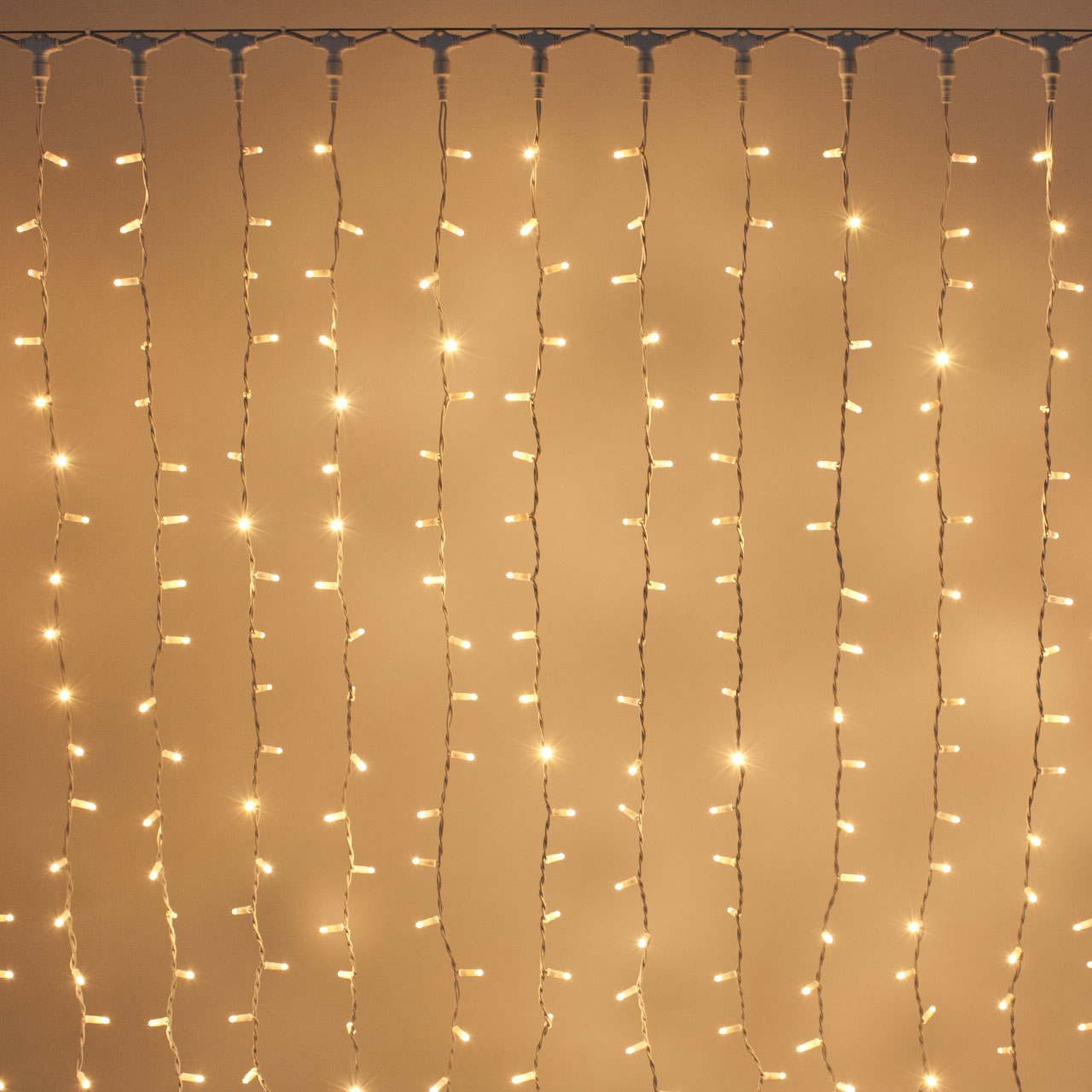 2 x h. 3m 608 Warm White Maxiled Connectable Curtain Lights, IP67 3 2 x h. 3m 608 Warm White Maxiled Connectable Curtain Lights, IP67 3
