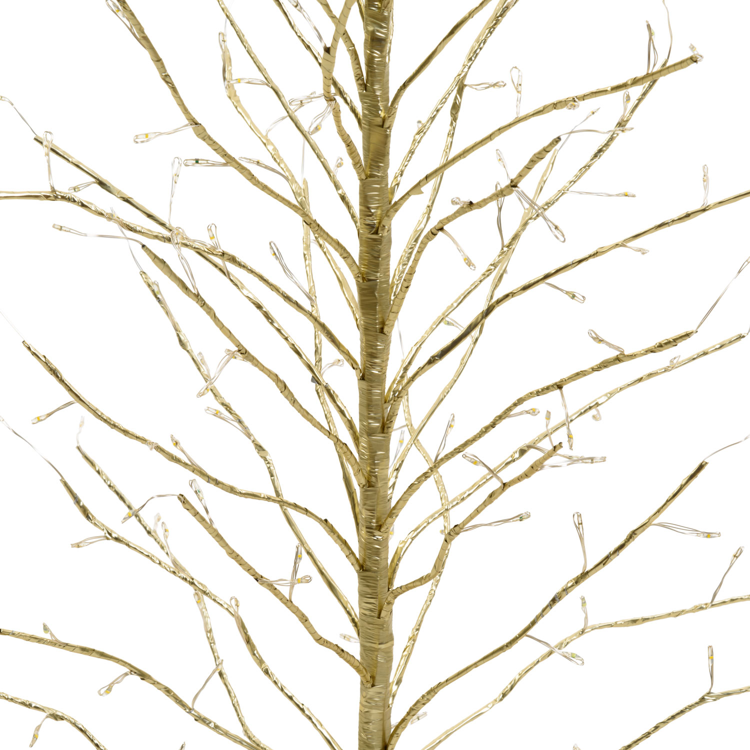 Lichtbaum Champagner 0,6 m, 160 warmweiße Mikro-LEDs und Kaltweiß, Innenbereich 5 Lichtbaum Champagner 0,6 m, 160 warmweiße Mikro-LEDs und Kaltweiß, Innenbereich 5