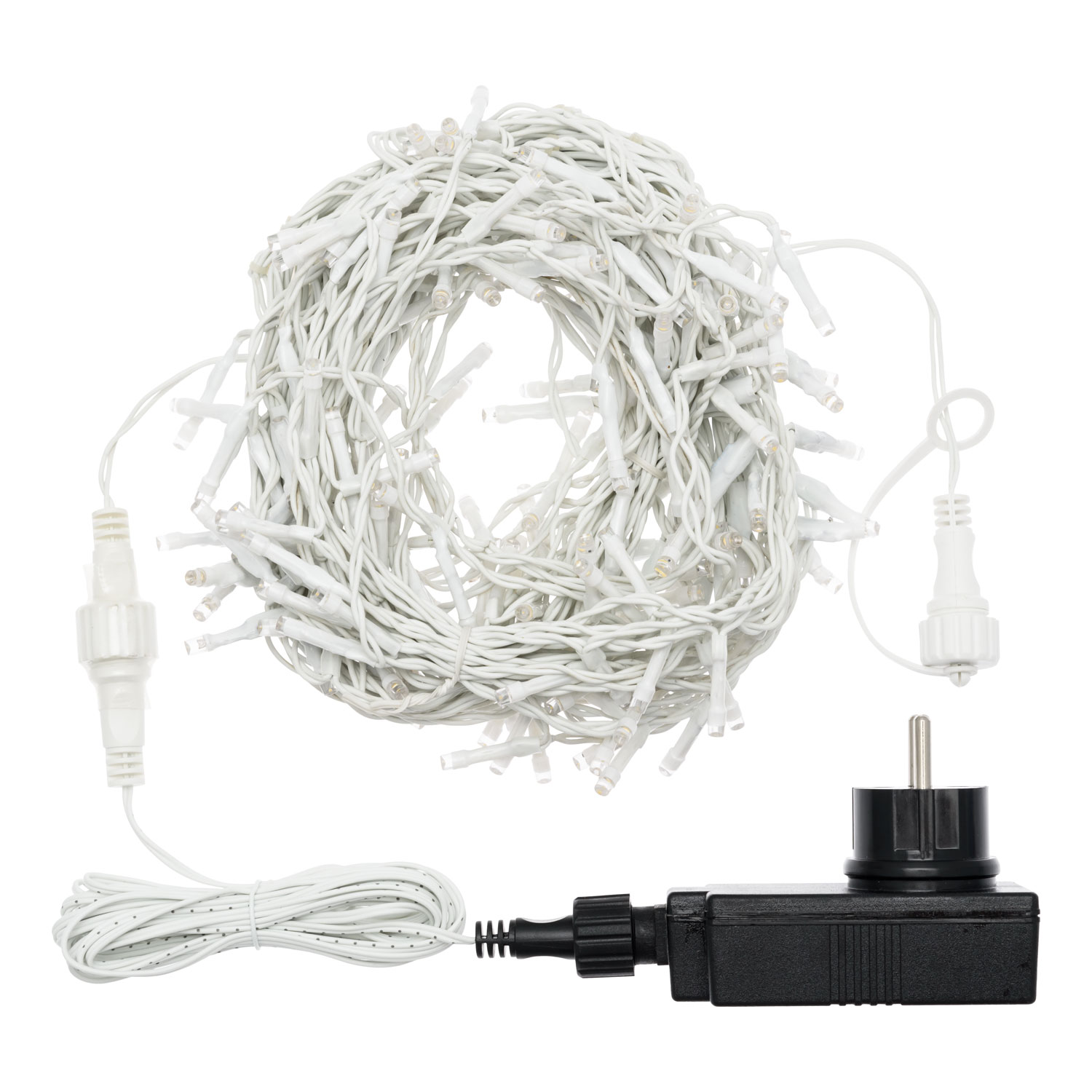 Eisregen-Lichterkette 4,2 x h 0,7 m, 186 LEDs kaltweiß 2 Eisregen-Lichterkette 4,2 x h 0,7 m, 186 LEDs kaltweiß 2