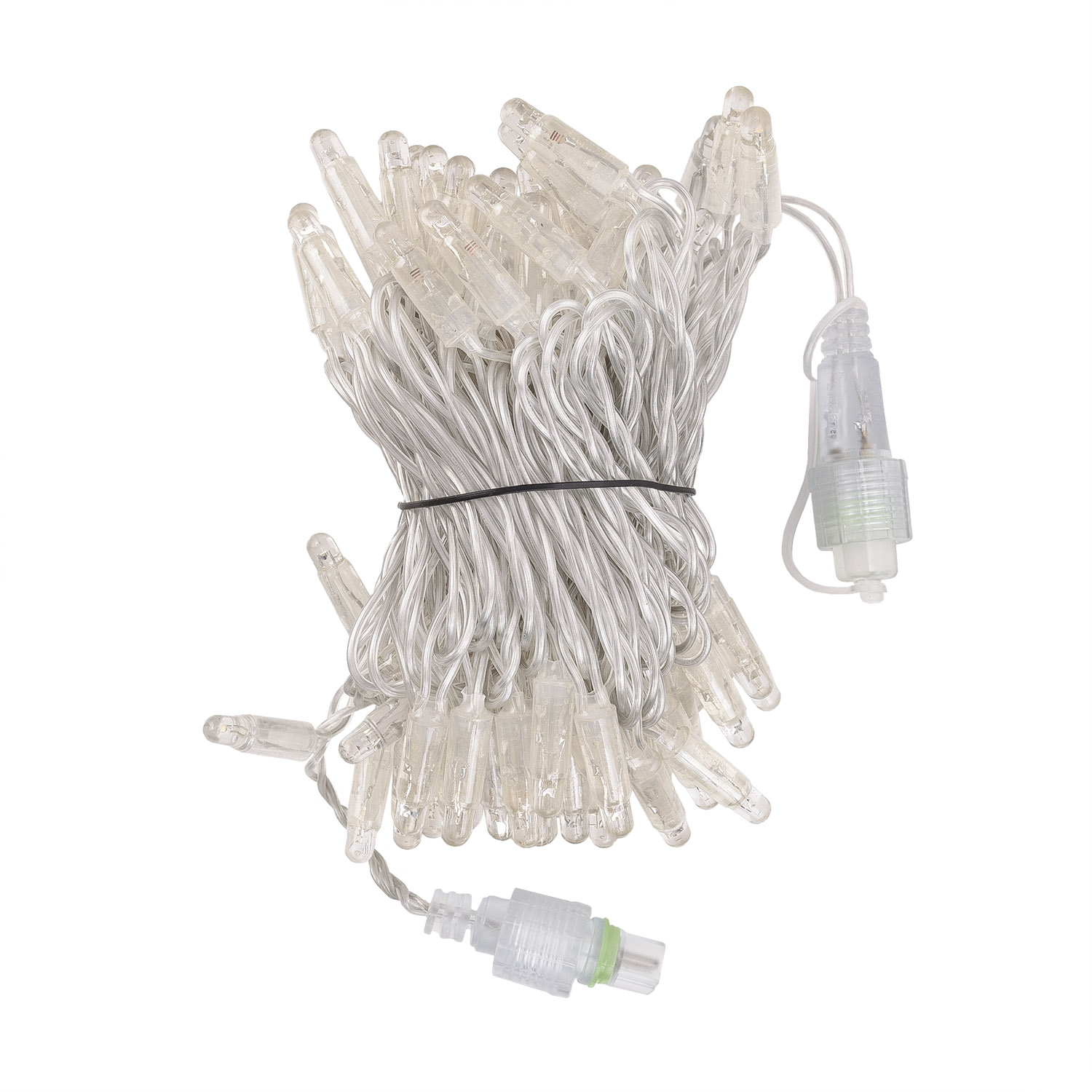 8 m Warm White Connect ProLine 36V Dual Color Flashing String Lights, 80 maxiLEDs, tranparent cable 5