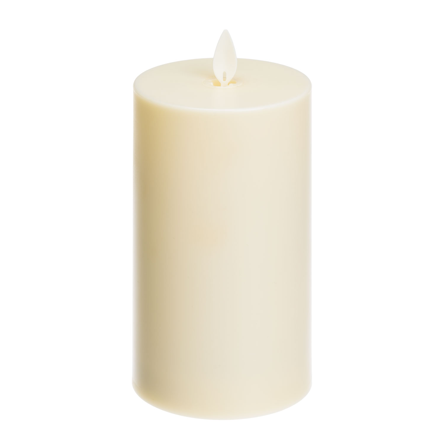 Candela a batteria avorio 14 cm, led bianco caldo 4 Candela a batteria avorio 14 cm, led bianco caldo 4