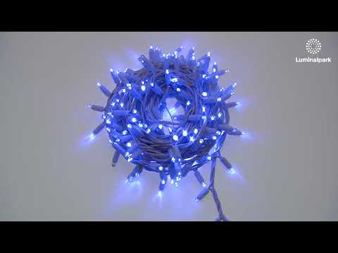 10m 200 Blue and White Maxiled Flashled Connectable String Lights, IP67 2 10m 200 Blue and White Maxiled Flashled Connectable String Lights, IP67 2
