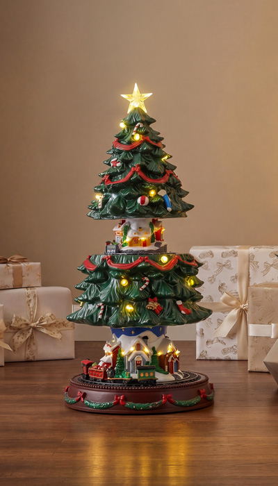 Villaggio di Natale Albero Up&Down