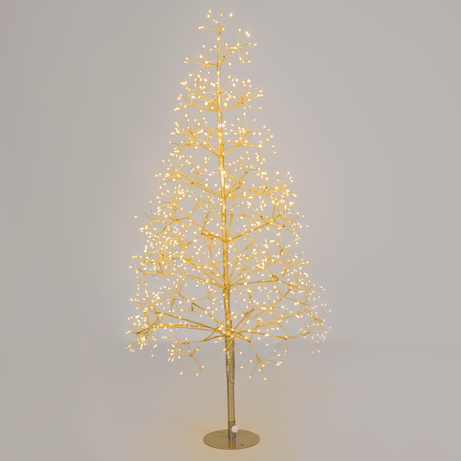 Albero Champagne RICCO, h 1,2 m, 1000 microled bianco caldo e bianco freddo, uso interno 5 Albero Champagne RICCO, h 1,2 m, 1000 microled bianco caldo e bianco freddo, uso interno 5