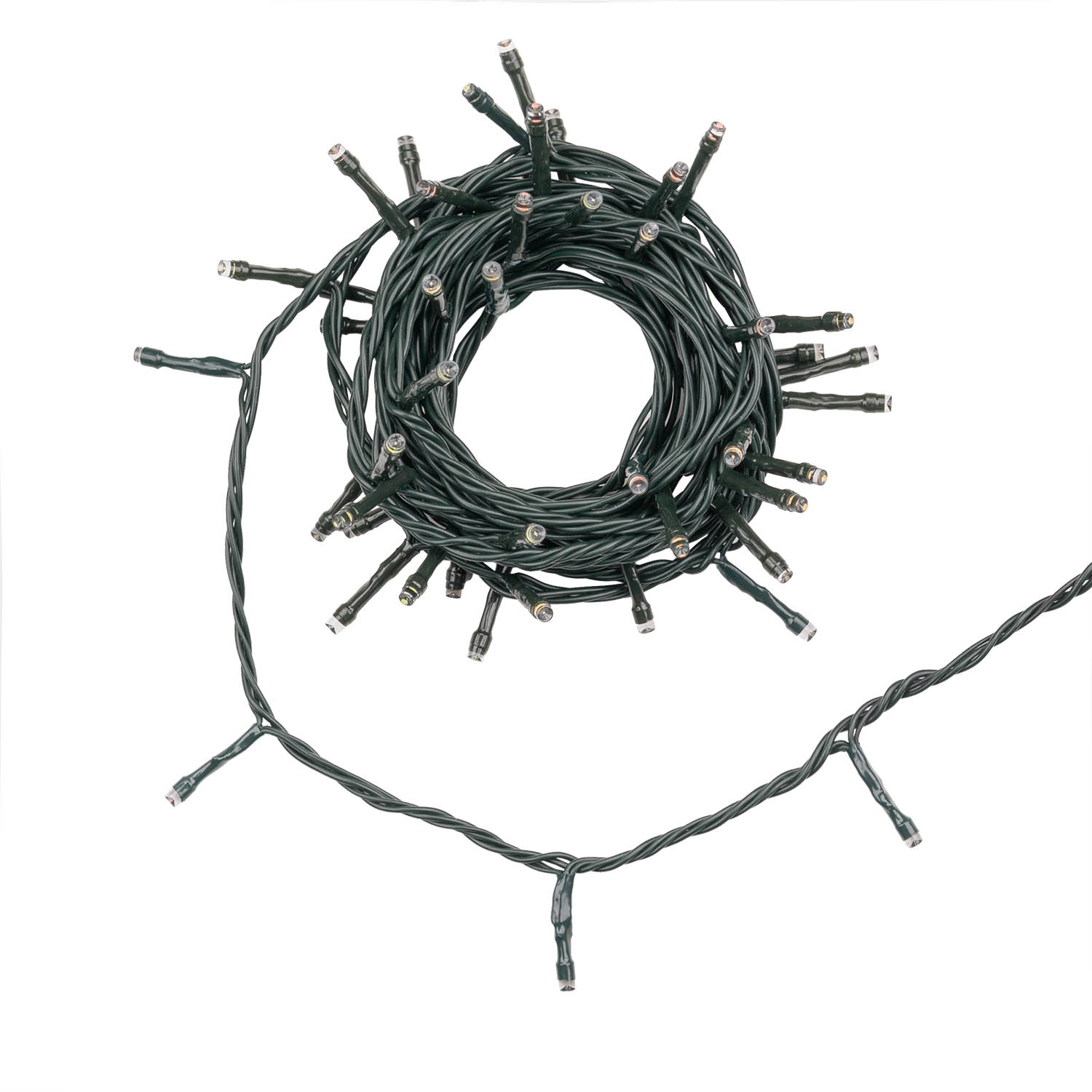 Guirlande Connect+ 8 m, 80 led multicolor American Christmas, câble vert, prolongeable 3 Guirlande Connect+ 8 m, 80 led multicolor American Christmas, câble vert, prolongeable 3