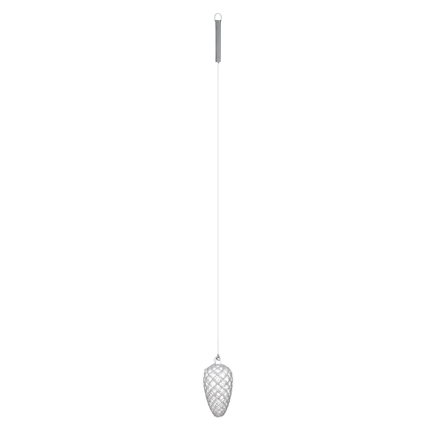 Pomme de pin en verre, 15 microled blanc chaud 5 Pomme de pin en verre, 15 microled blanc chaud 5