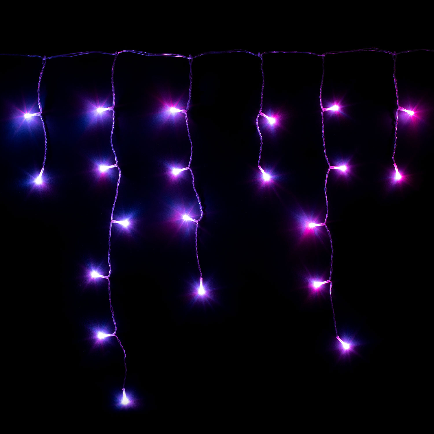Twinkly Eisregen-Lichterkette 5 x h 0,6 m, 190 RGB LEDs 5 Twinkly Eisregen-Lichterkette 5 x h 0,6 m, 190 RGB LEDs 5