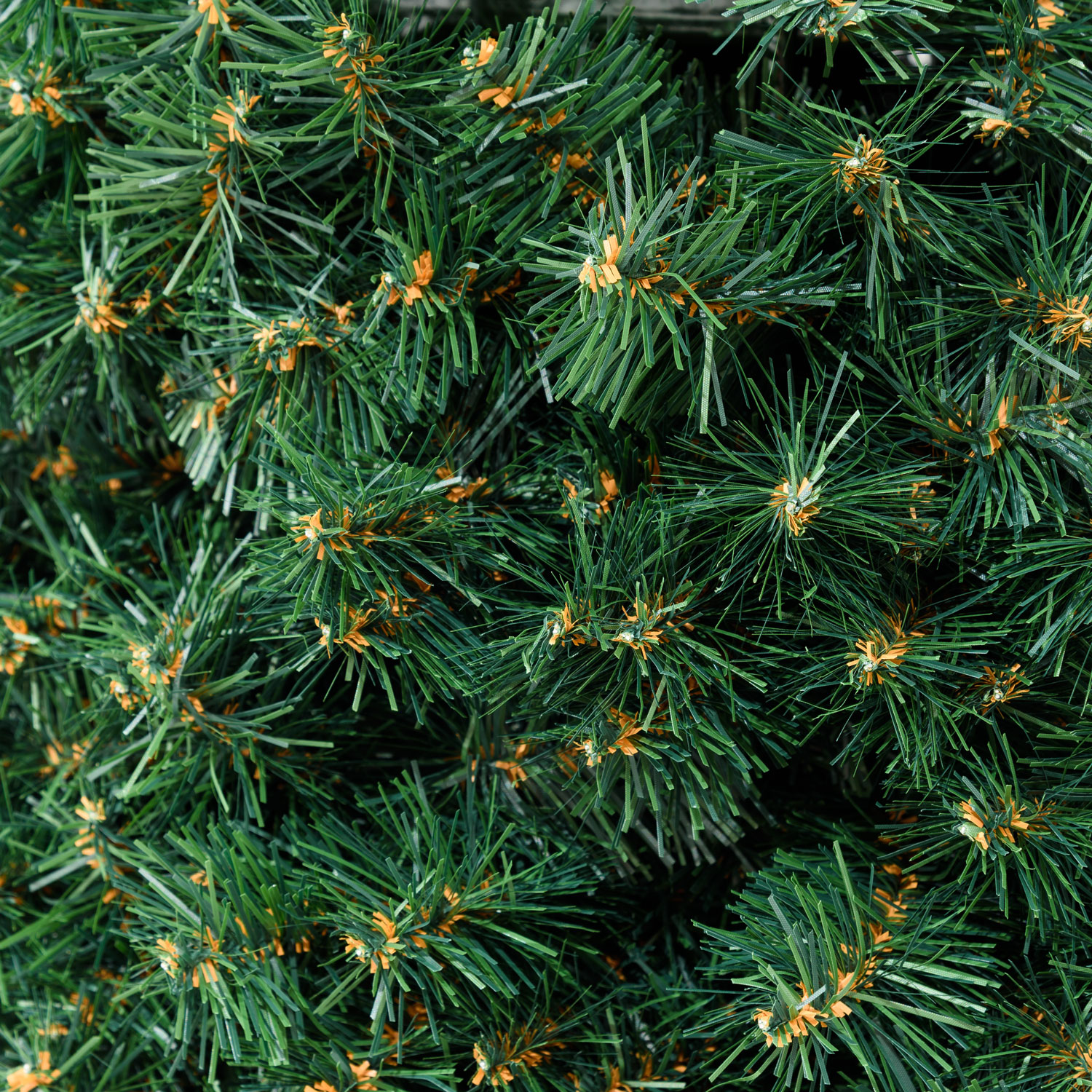 Kegel aus grünem künstlichem Kiefer, h. 300 cm, Ø 118 cm, Metallrahmen 2 Kegel aus grünem künstlichem Kiefer, h. 300 cm, Ø 118 cm, Metallrahmen 2