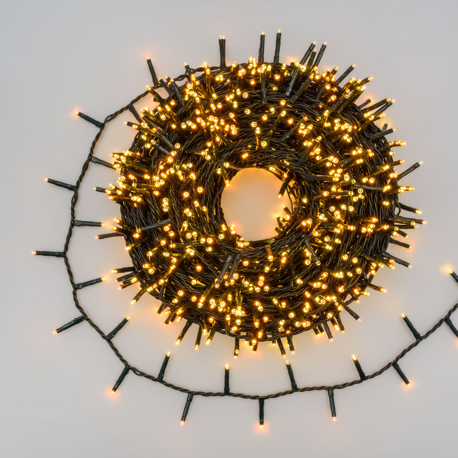MiniCluster Lichterkette 30,5 m, 1000 MiniLEDs warmweiß und extra warmweiß 1 MiniCluster Lichterkette 30,5 m, 1000 MiniLEDs warmweiß und extra warmweiß 1