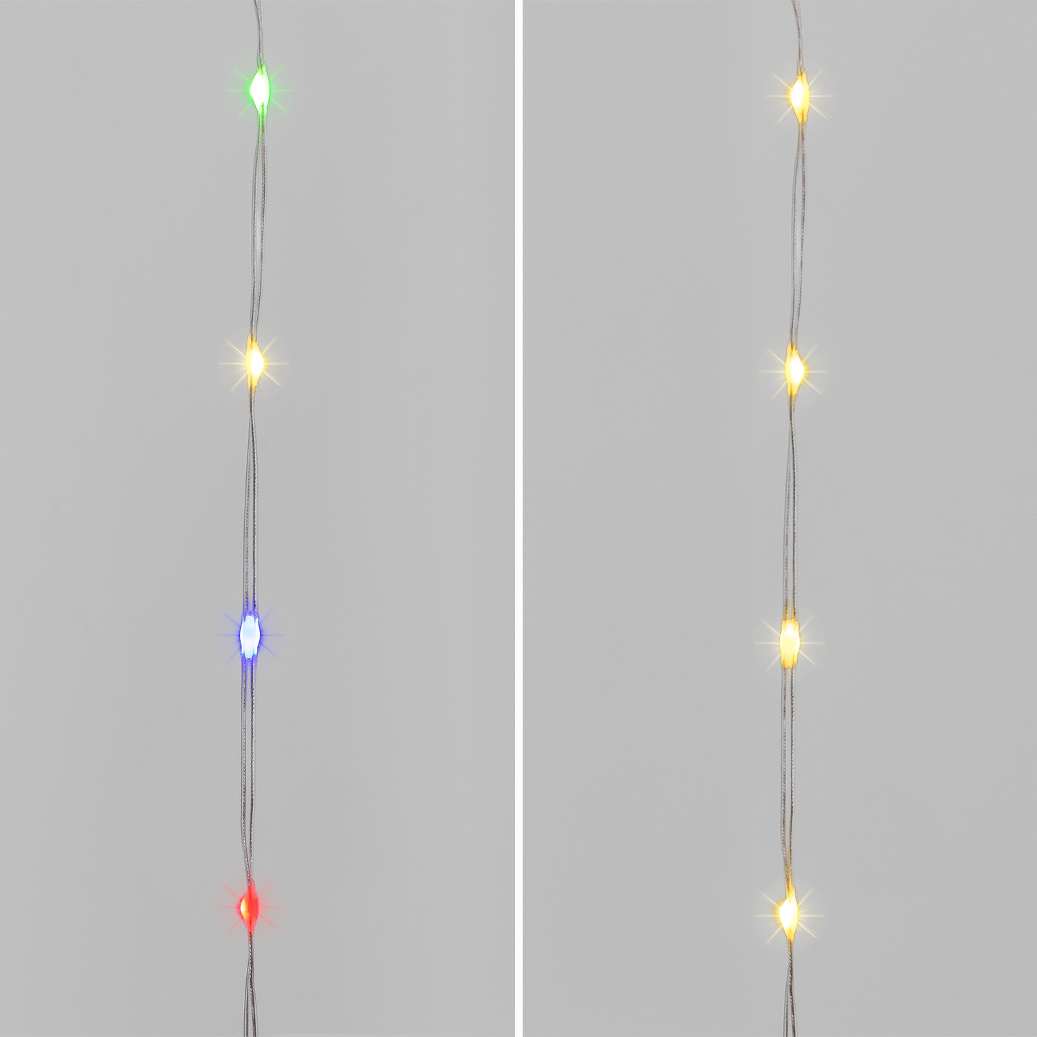 Babbo Natale su scala luminosa, h 200 cm, Dual LED bianco caldo e multicolor 9