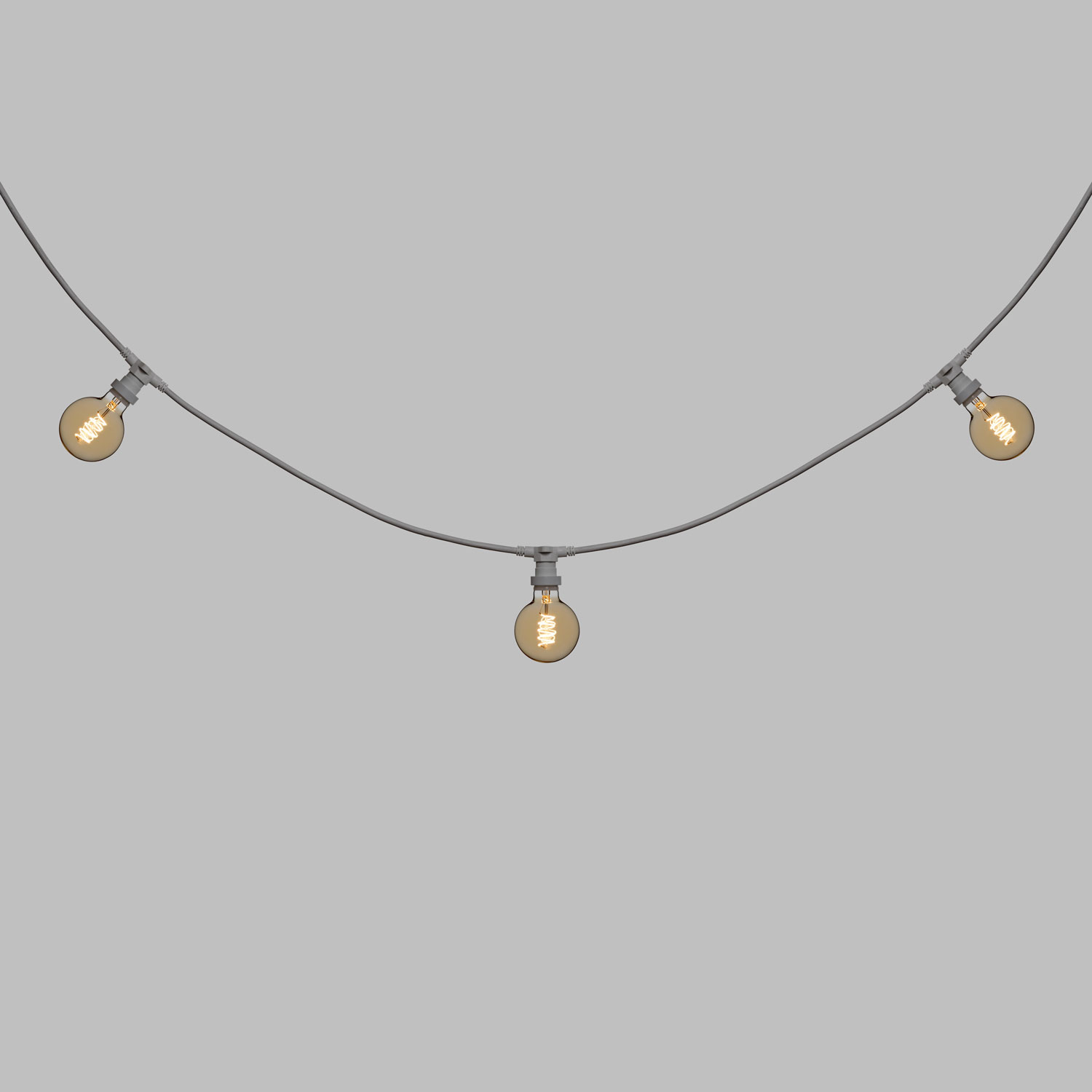 Guirnalda 5m con 16 bombillas led de 4W globo espiral Ø 95mm 6 Guirnalda 5m con 16 bombillas led de 4W globo espiral Ø 95mm 6