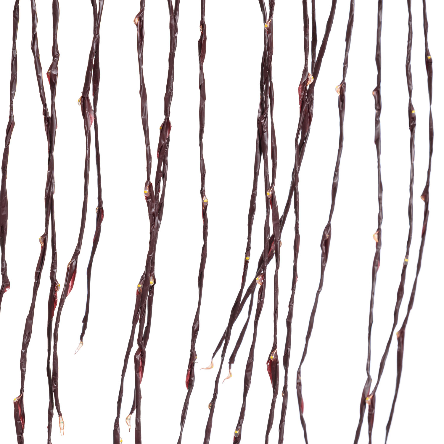 Branche de saule pleureur marron, 800 microled blanc chaud 5 Branche de saule pleureur marron, 800 microled blanc chaud 5