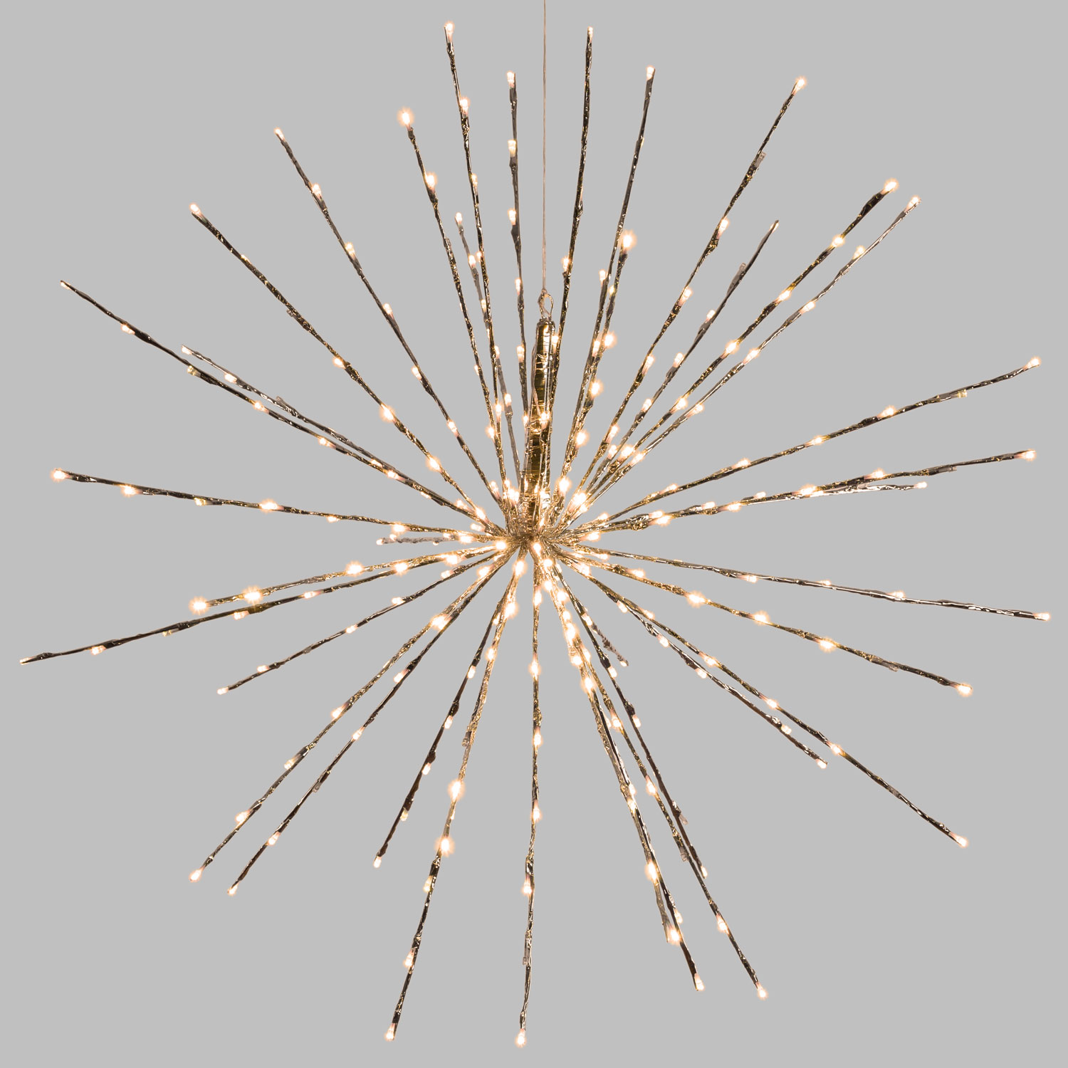 TWIGball argento, h 100 cm, led bianco caldo 5 TWIGball argento, h 100 cm, led bianco caldo 5