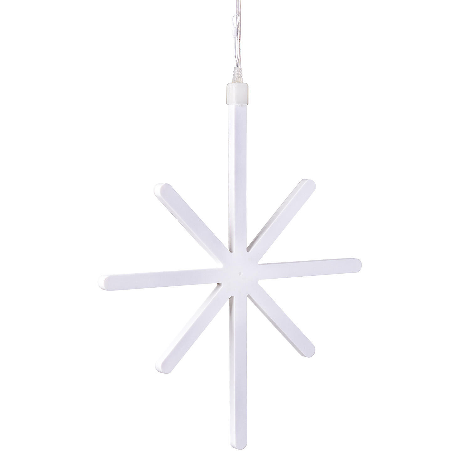 Estrella Polar Animada 36 cm, Connect ProLine 36V, 76 led SMD blanco cálido, cable transparente 5