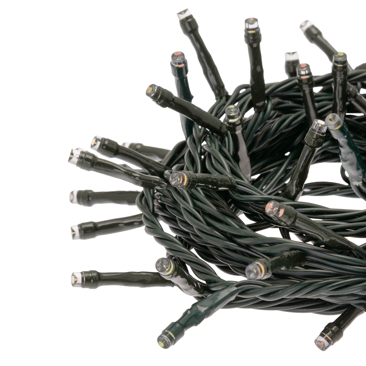 Guirlande Connect+ 8 m, 80 led multicolor American Christmas, câble vert, prolongeable 4 Guirlande Connect+ 8 m, 80 led multicolor American Christmas, câble vert, prolongeable 4